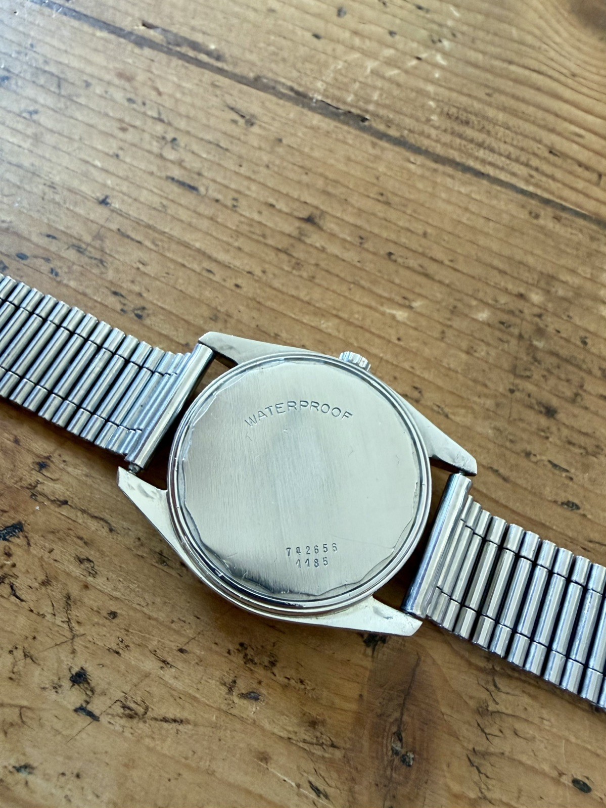 Baume Mercier Baumatic 1185 Vintage Micro Rotor Buren 34mm Unpolished