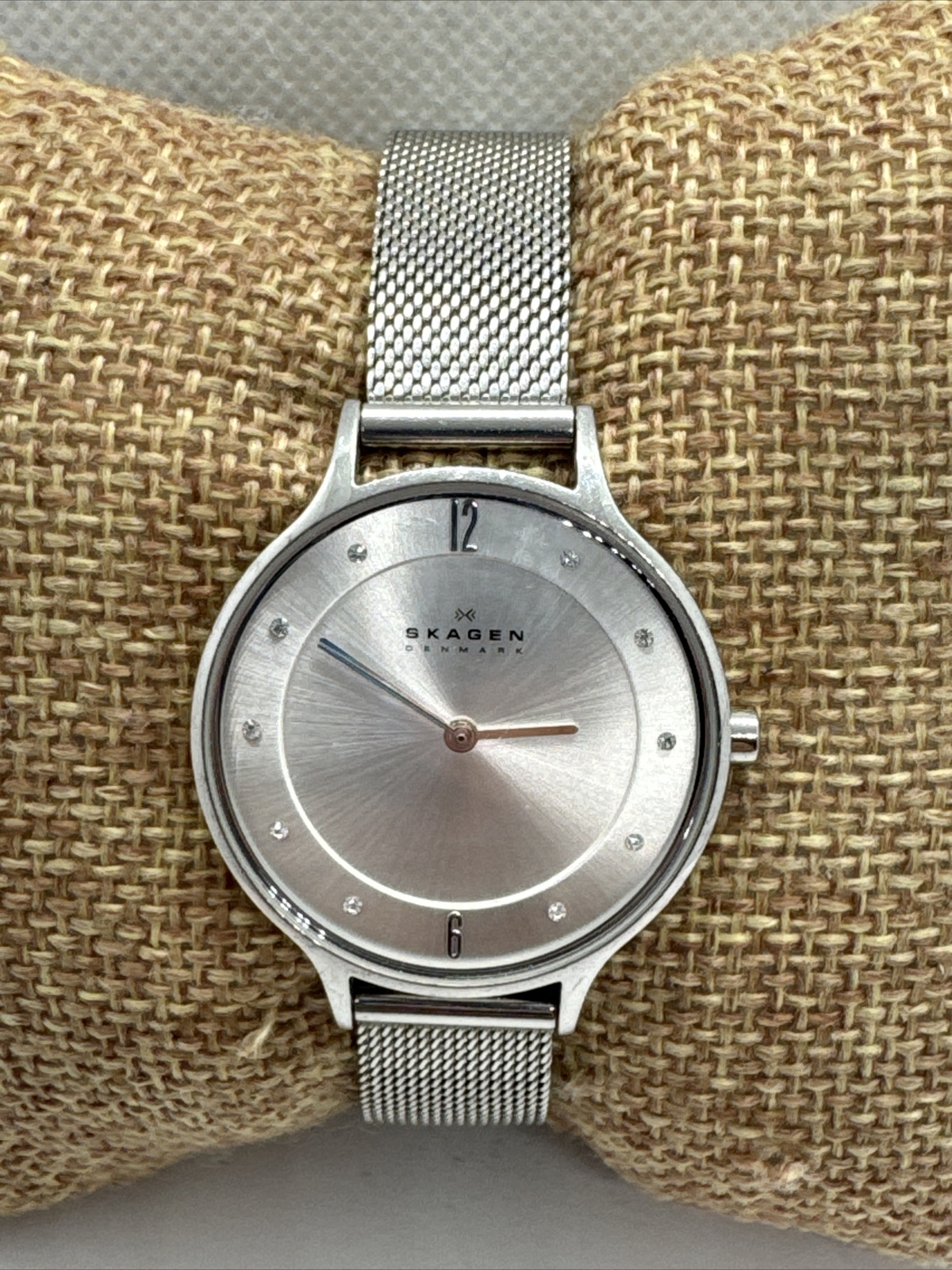 Skagen Anita Lille SKW2149 Women Silver Stainless Steel Mesh Analog Watch JNA891