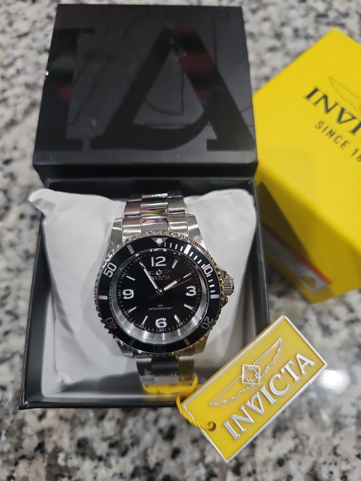 Retail $329.00 Invicta Specialty Rowan Men’s Watch – 40mm. Steel (49335)