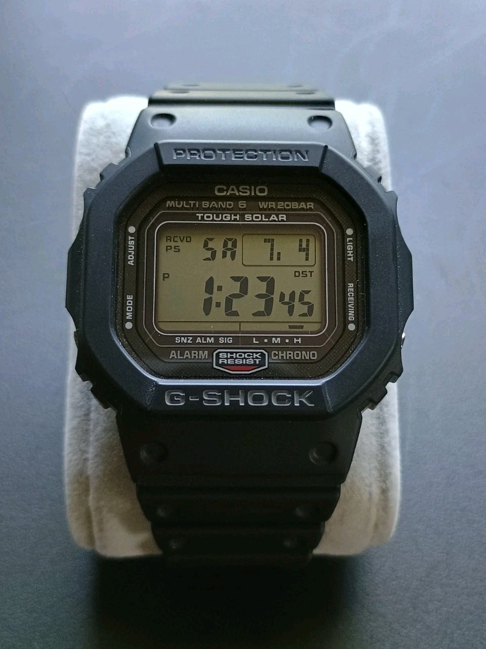 Casio G-Shock GW-5000U-1JF Solar Powered Atomic Timekeeping 200m Digital Watch