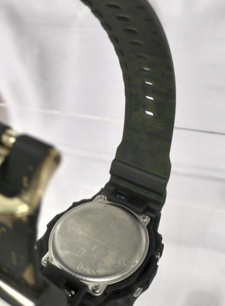 Casio G-Shock DWE-5600CC-3ER Resin Case with Green Plastic Band Men’s From Japan