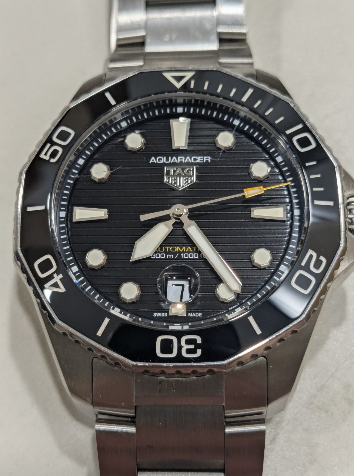 Tag Heuer Aquaracer Automatic 43mm Mens Watch WBP201A.BA0632