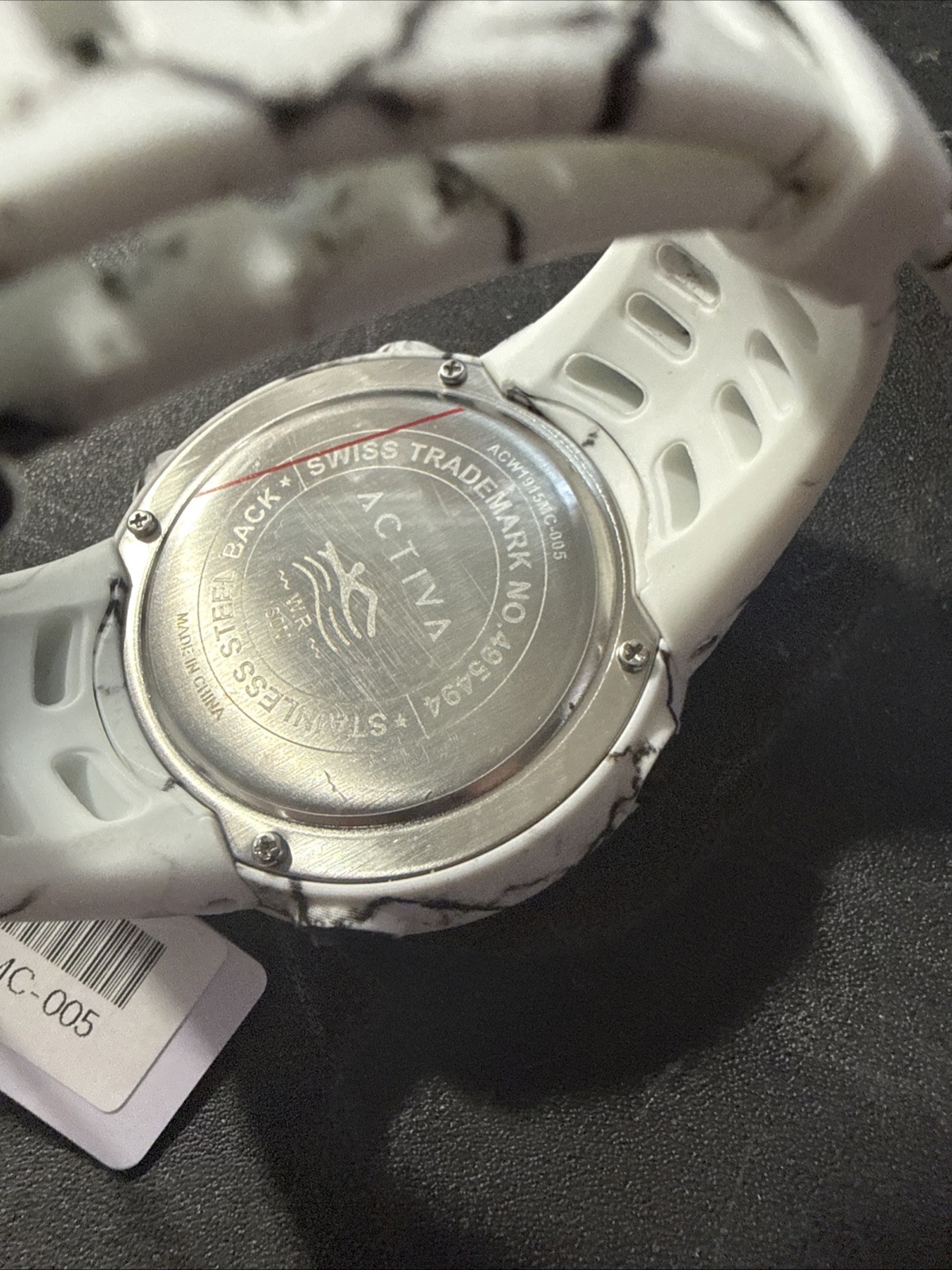 Activa Summit X Invicta Men’s Digital Watch 50mm White Camouflage NEW!
