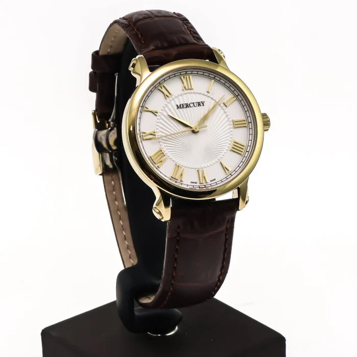 MERCURY – Swiss Watch – ME385-GL-1 Quartz 36 mm ME385 50m (5 ATM, 169 ft)