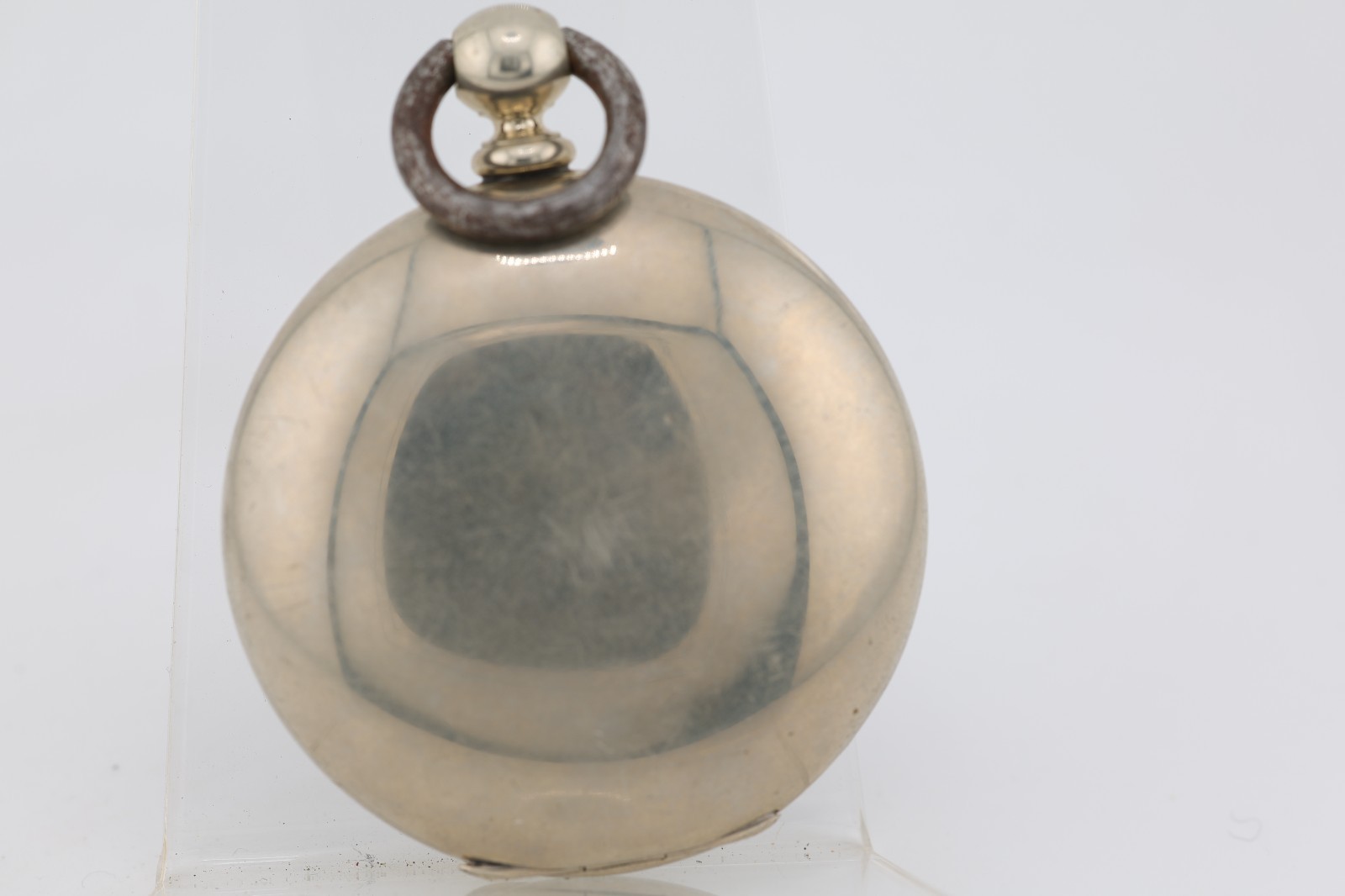 DUEBER SILVERINE KEYWIND 18s POCKET WATCH CASE 56.93mm, 45mm MOVEMENT SEAT (M13)