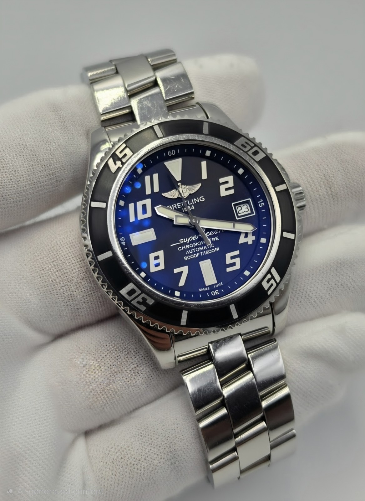 Breitling Superocean II 42mm Men’s Watch A17364 With Box Papers and Receipt