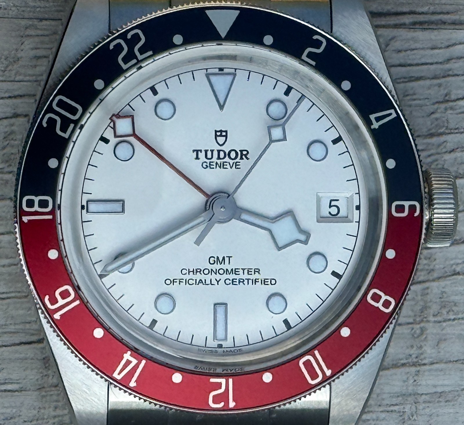 2026 Tudor Black Bay GMT “Pepsi” Opaline White Dial 41mm | NEW/UNWORN | FULL SET