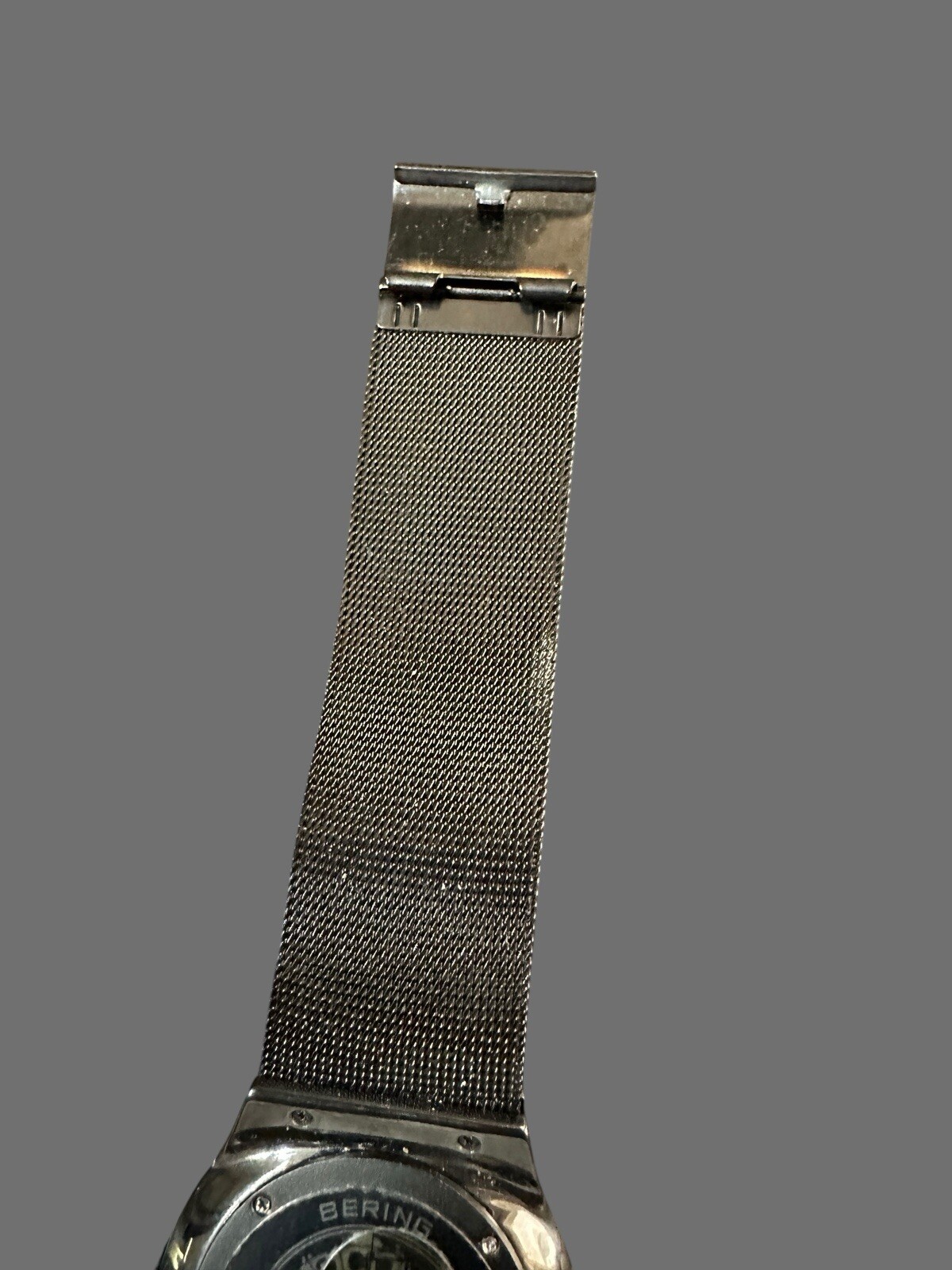 Bering Black Slim Ceramic Wristwatch – 32039-448 Stainless Steel Strap NWOB