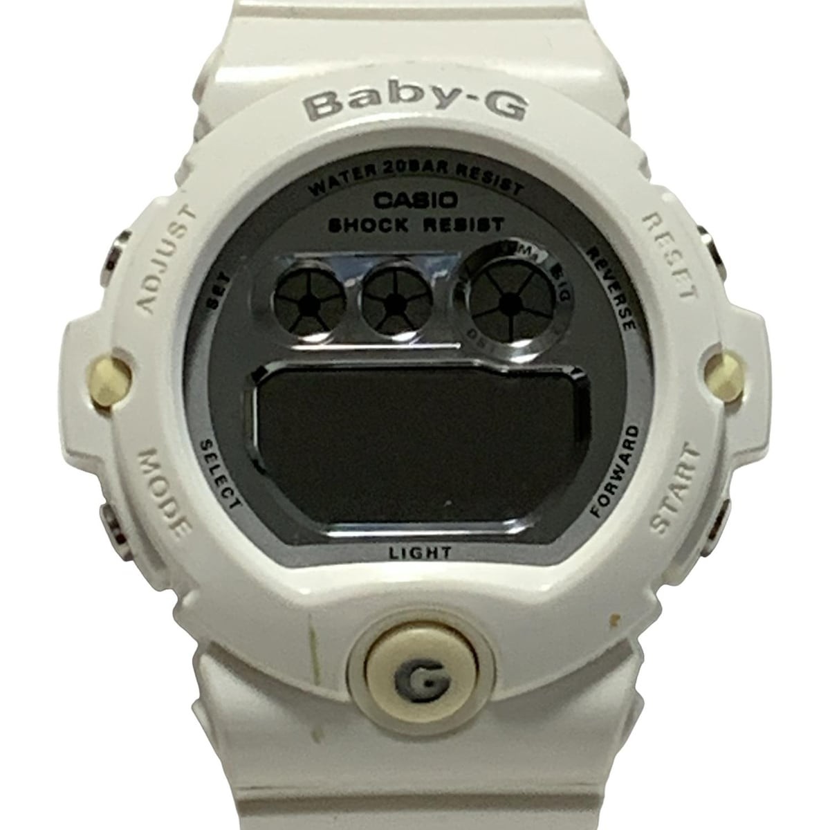 Used CASIO Baby G Wristwatch Silver