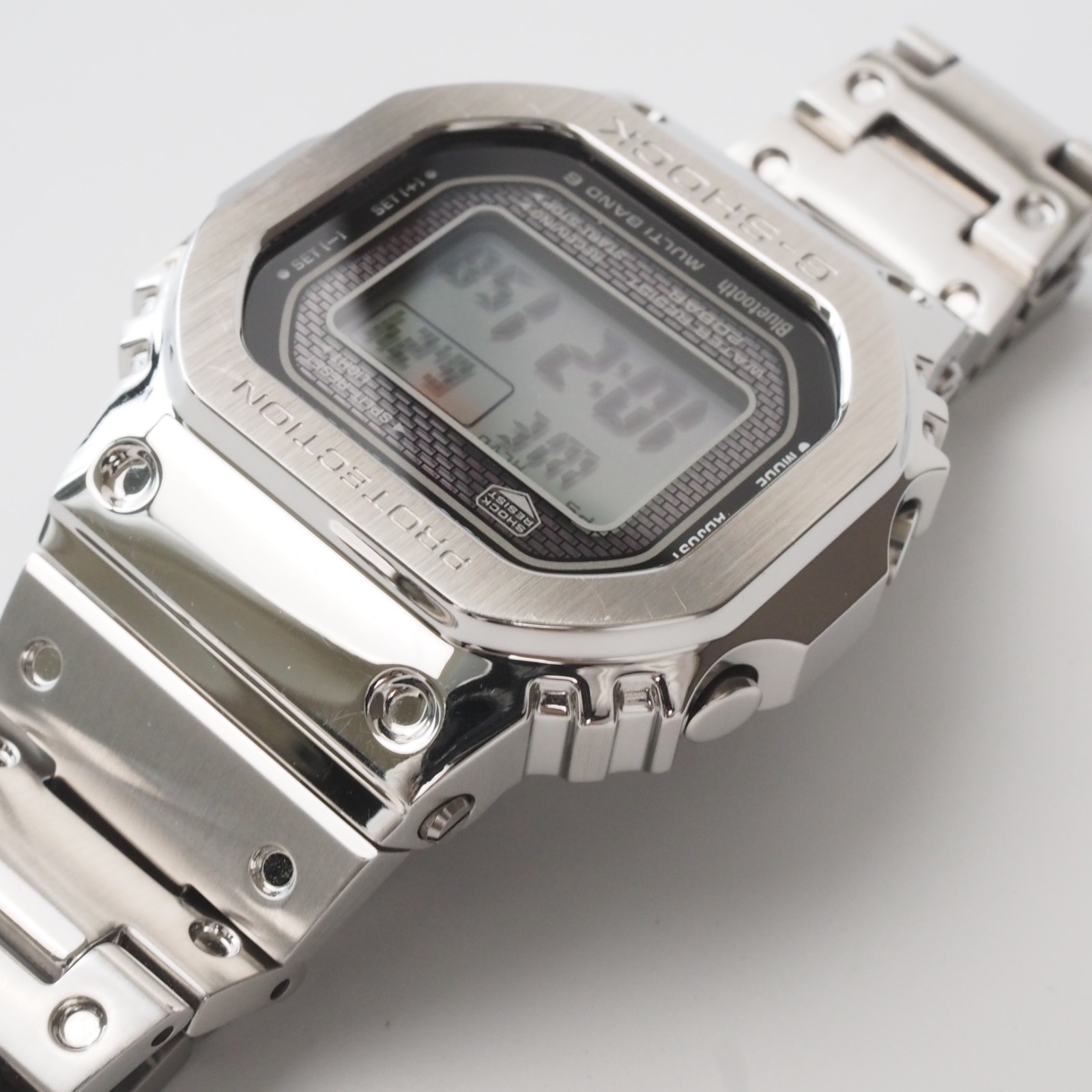 Casio G-Shock GMW-B5000D-1DR Solar Full Metal Radio Men’s Used Box