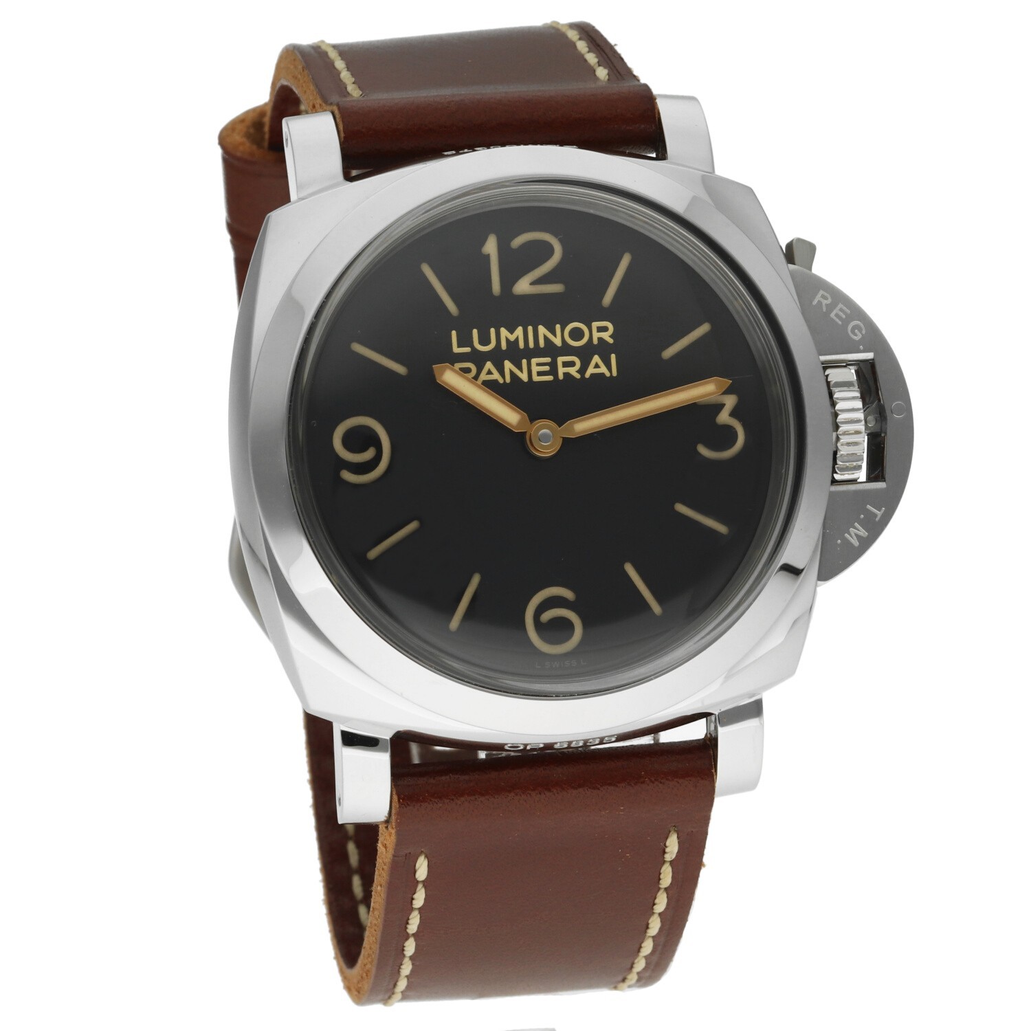 Panerai Luminor 1950 PAM00372 O Series 2012 Panerai Serviced Unpolished Full Set