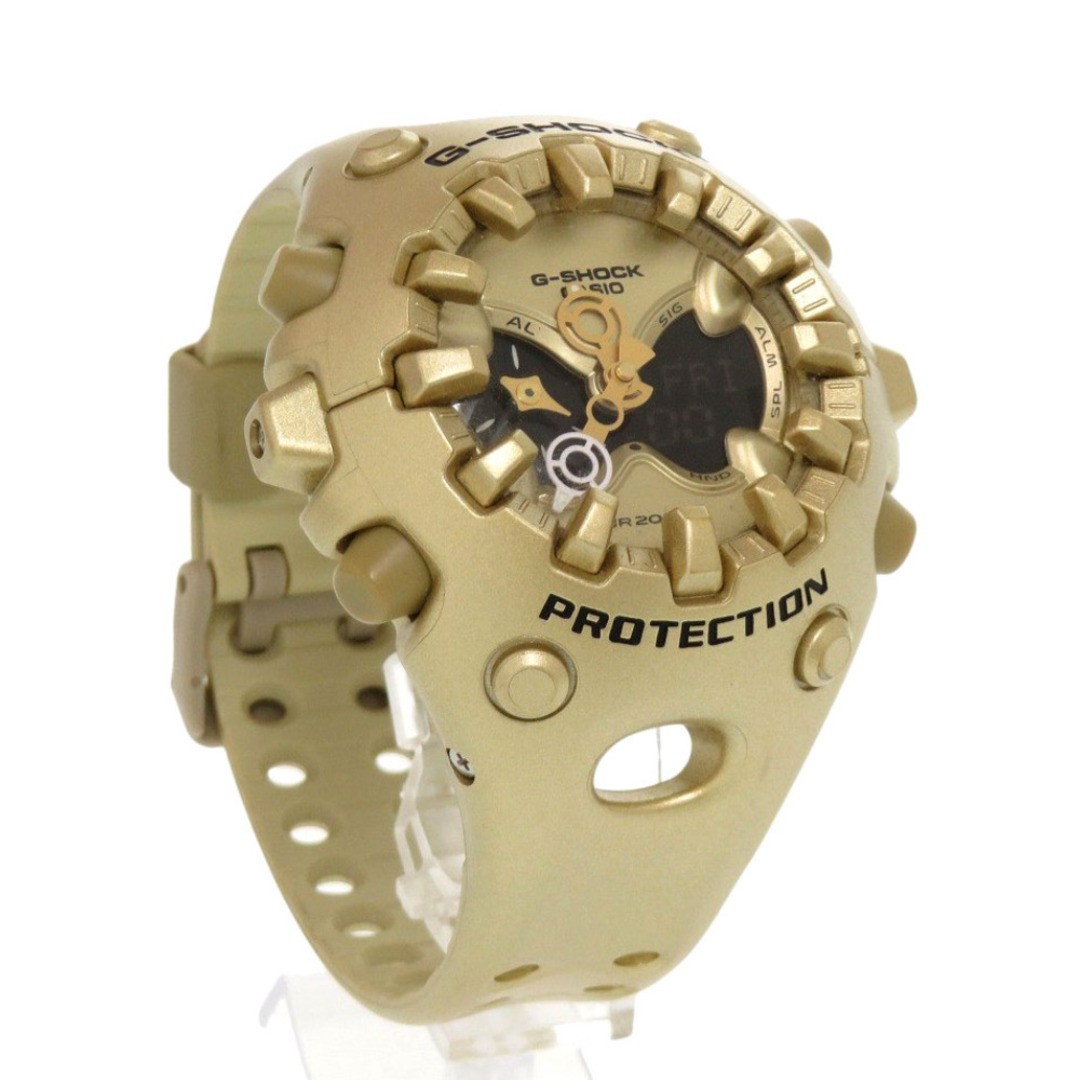 Casio G SHOCK GA V01A 9AJF resin gold quartz digital analog wristwatch G Shock 1