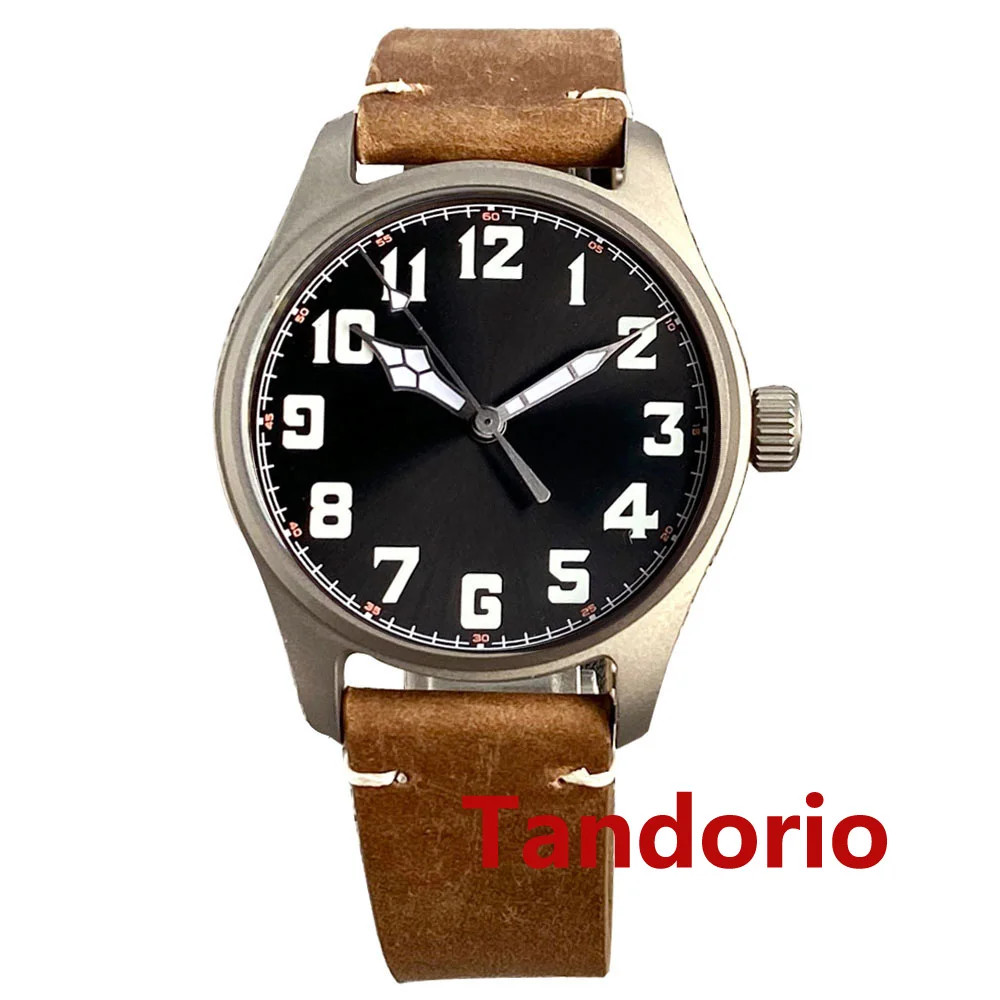 New 39mm Titanium Automatic Diver Men Watch For Japan NH35 Sapphire Glass 20ATM