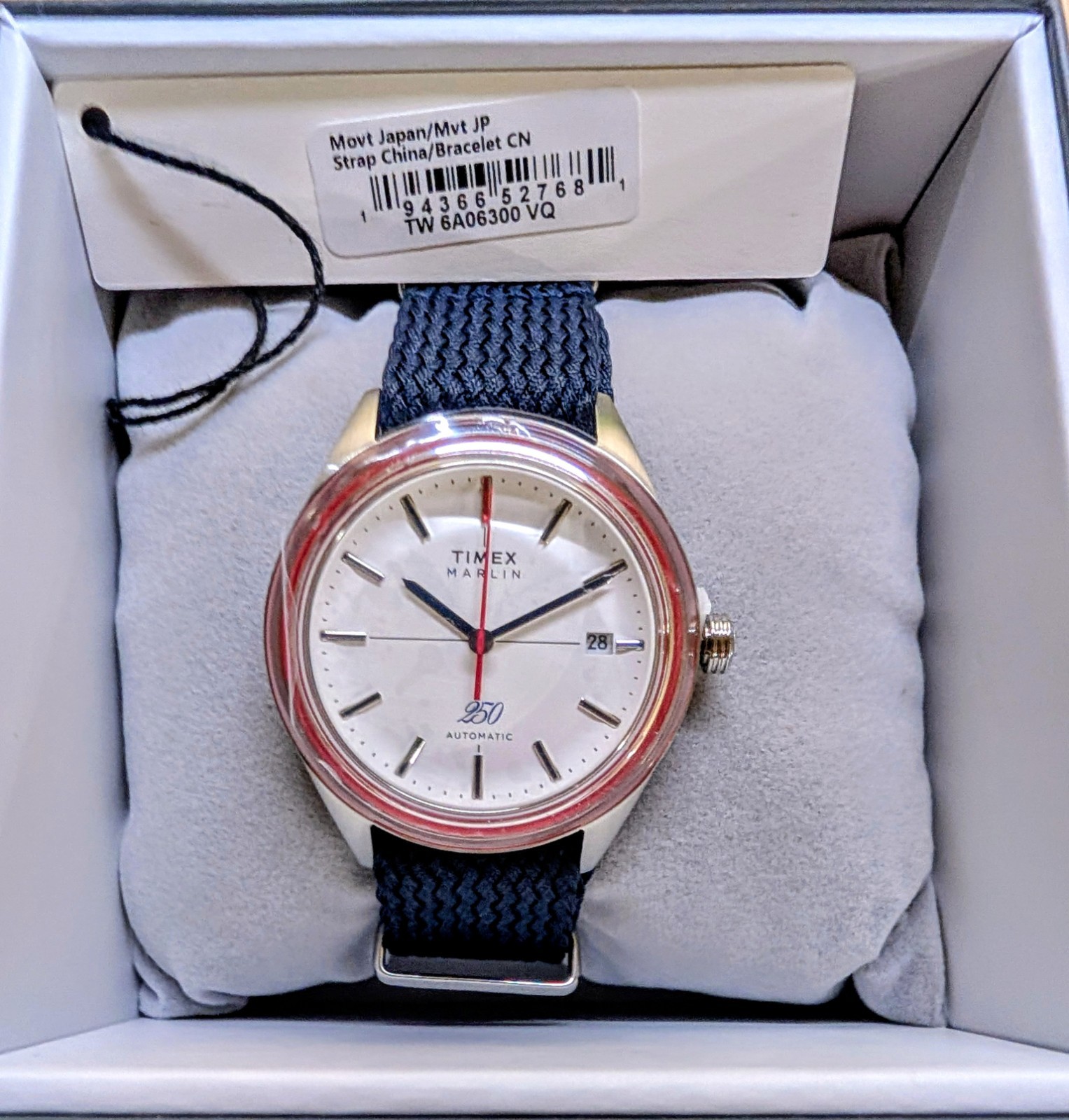 Timex America 250 Anniversary Limited Edition Marlin Jet Automatic Numbered NWT