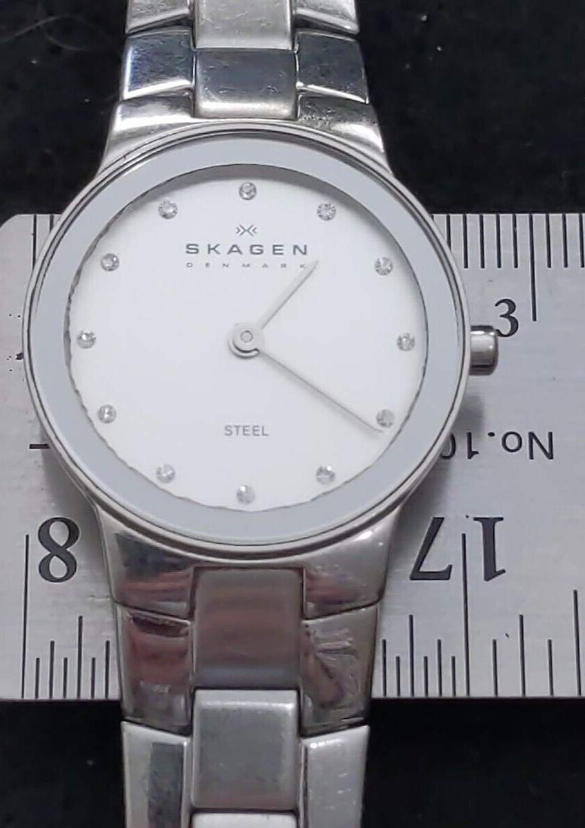 Skagen 430SSXD Ladies Stainless Quartz Mineral Crystal Wristwatch