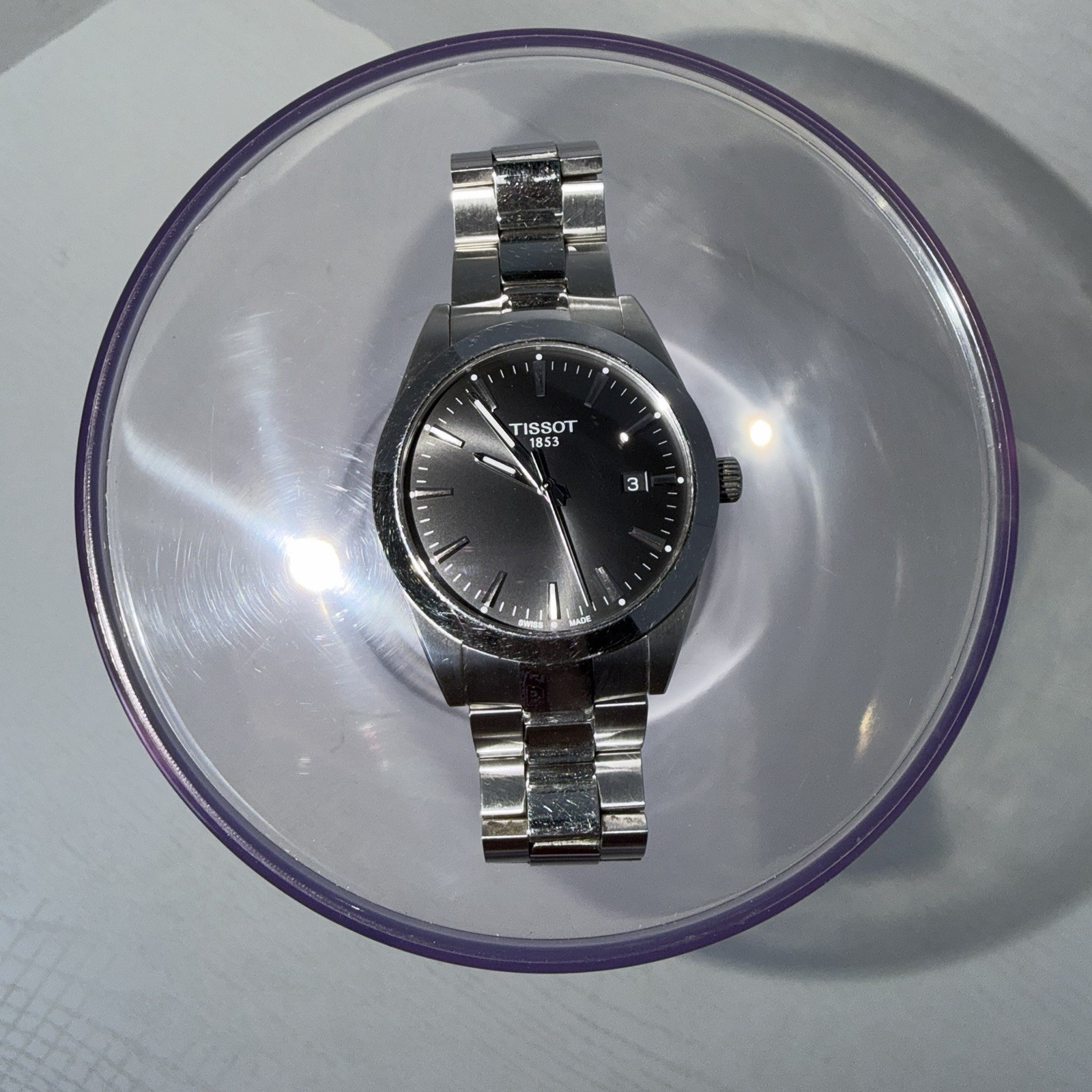TISSOT Gentleman T127.410.11.051.00 Quartz Black Dial Men’s Watch 40mm