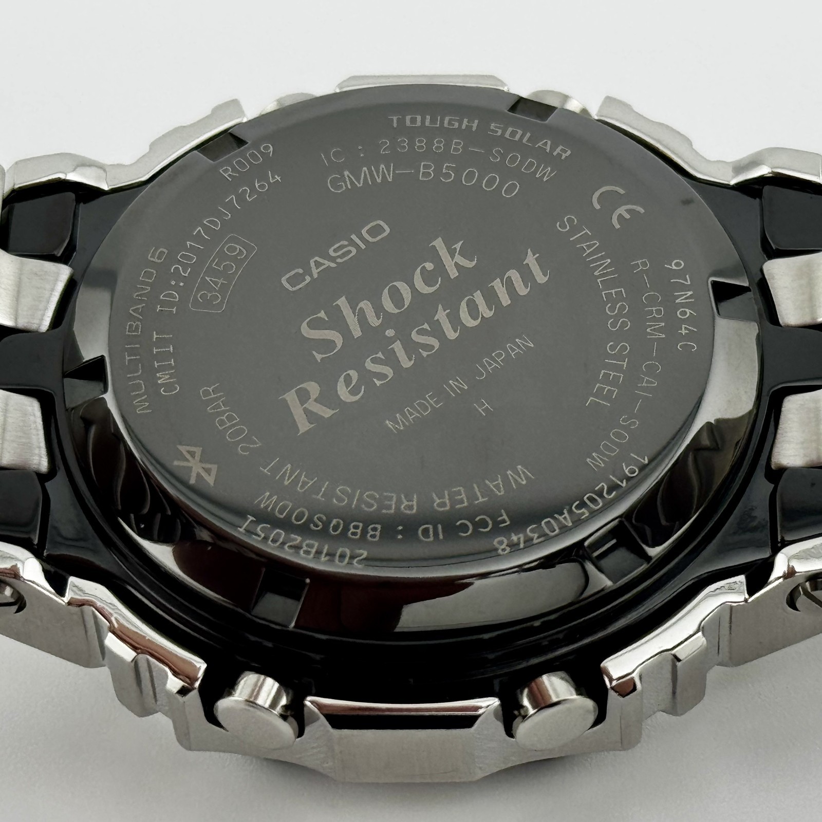 CASIO G-SHOCK GMW-B5000D-1JF Full Metal Bluetooth Quartz Digital Solar Watch