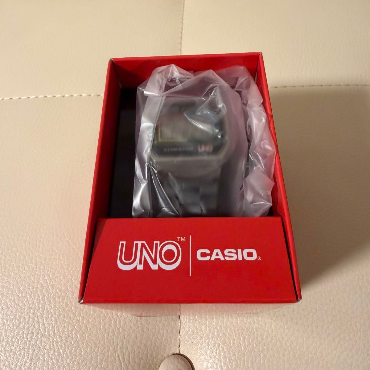 New CASIO UNO collaboration model A168WEUC 1AJR