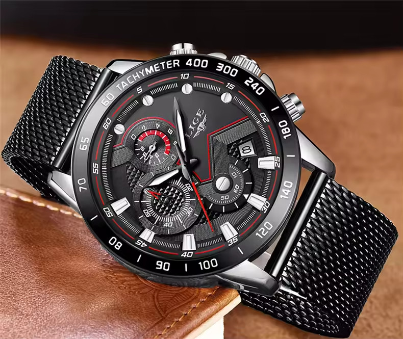 2025 New Fashion Casual Luxury Luminous Waterproof Men’s Quartz Watch