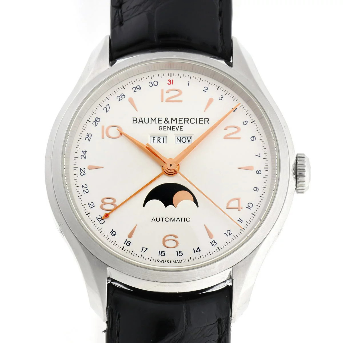 BAUME & MERCIER Clifton Complete Calendar Automatic M0A10213 Used watch