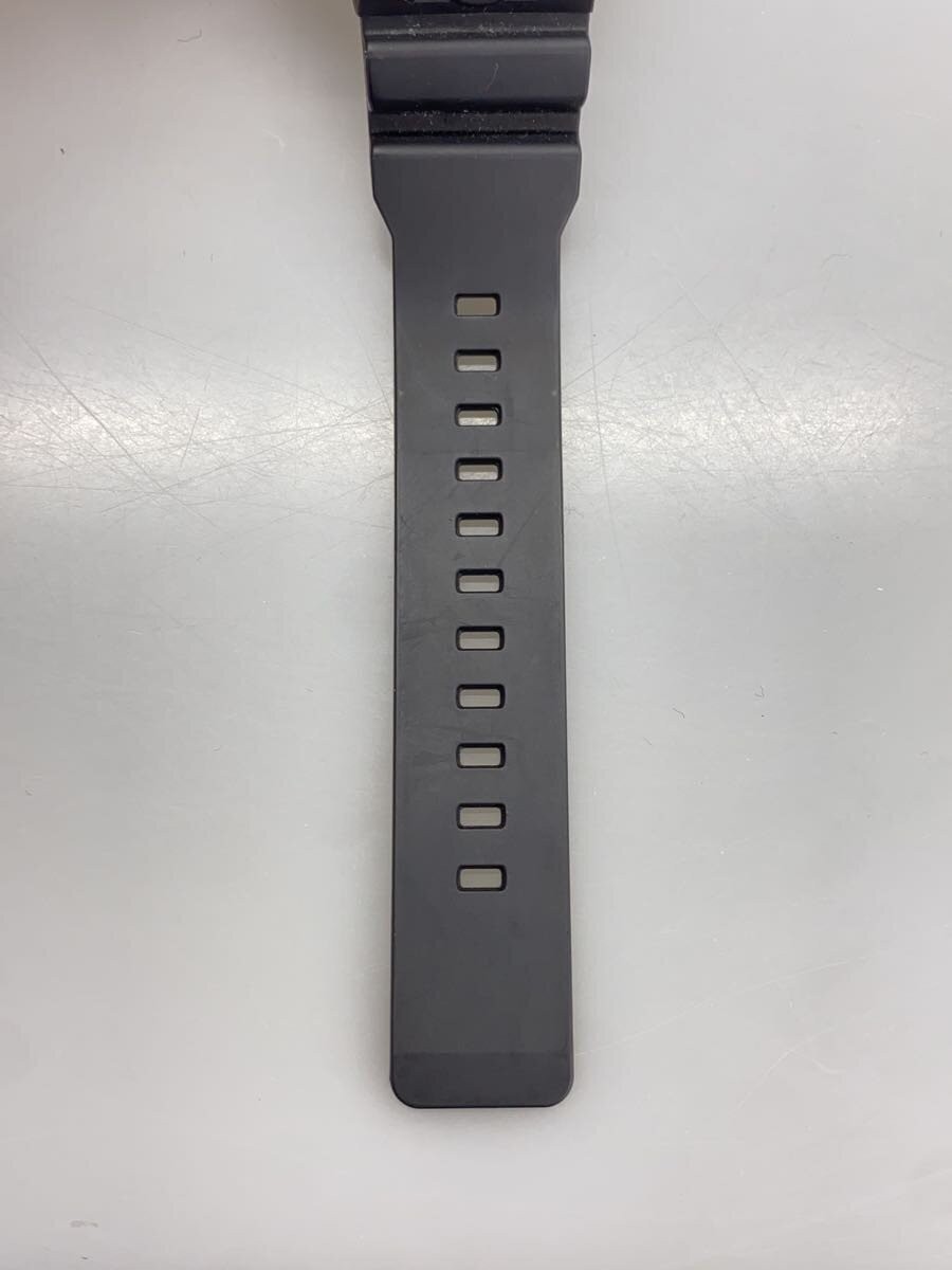 CASIO GA-800 Quartz Analog Rubber Black Watch Excellent JAPAN