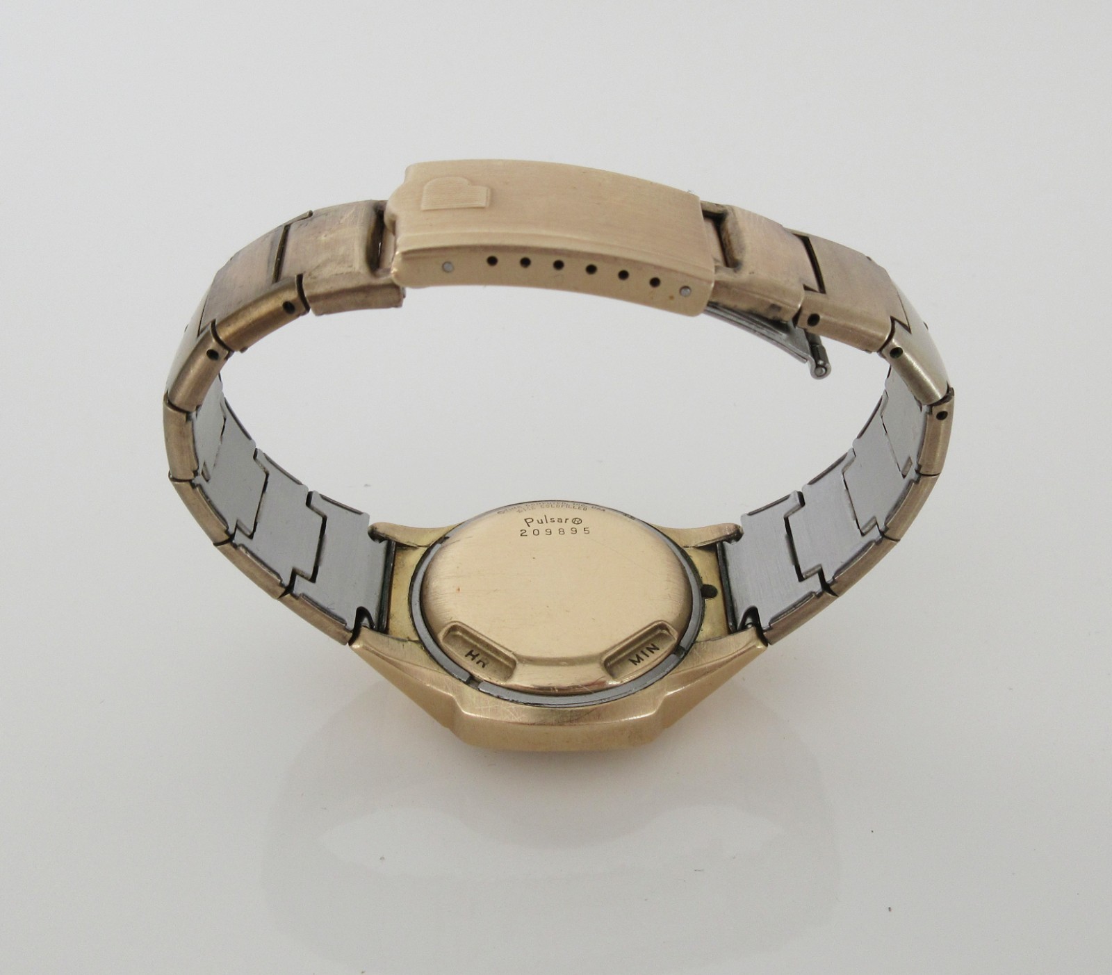 Men’s GF 1976 Pulsar P4 Executive digital Time computer Retro QUARTZ LED watch.