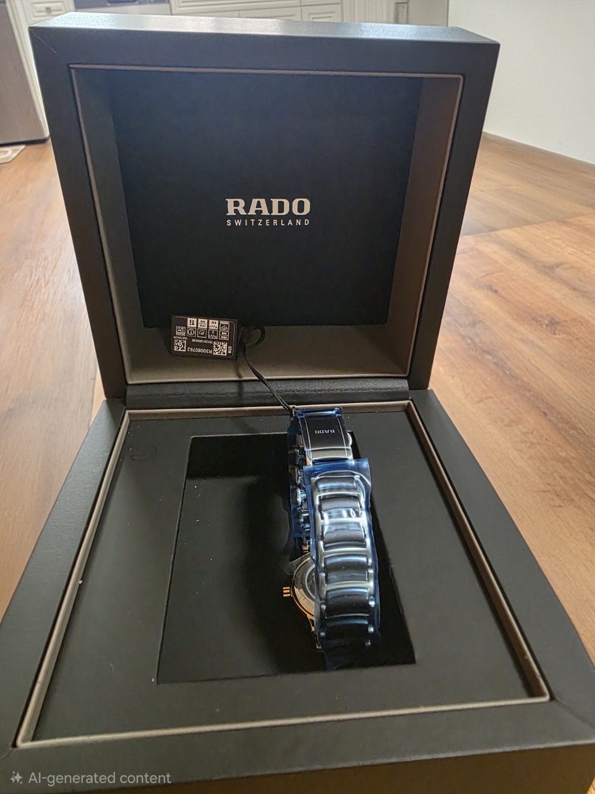Ladies Watch Rado Centrix Automatix Diamond Gold Dial