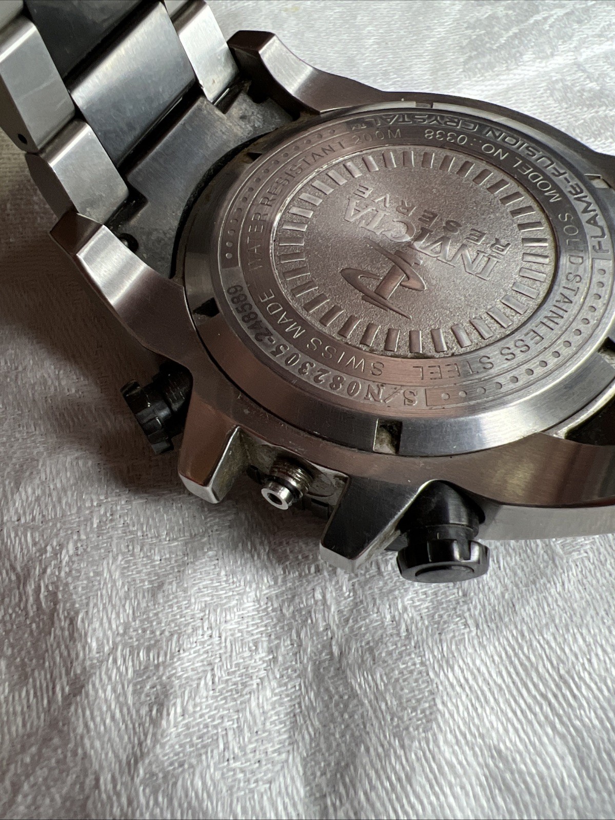 2 PC Invicta Watch Parts Repair Lot Reserve Venom Swiss Made Flame Fusion