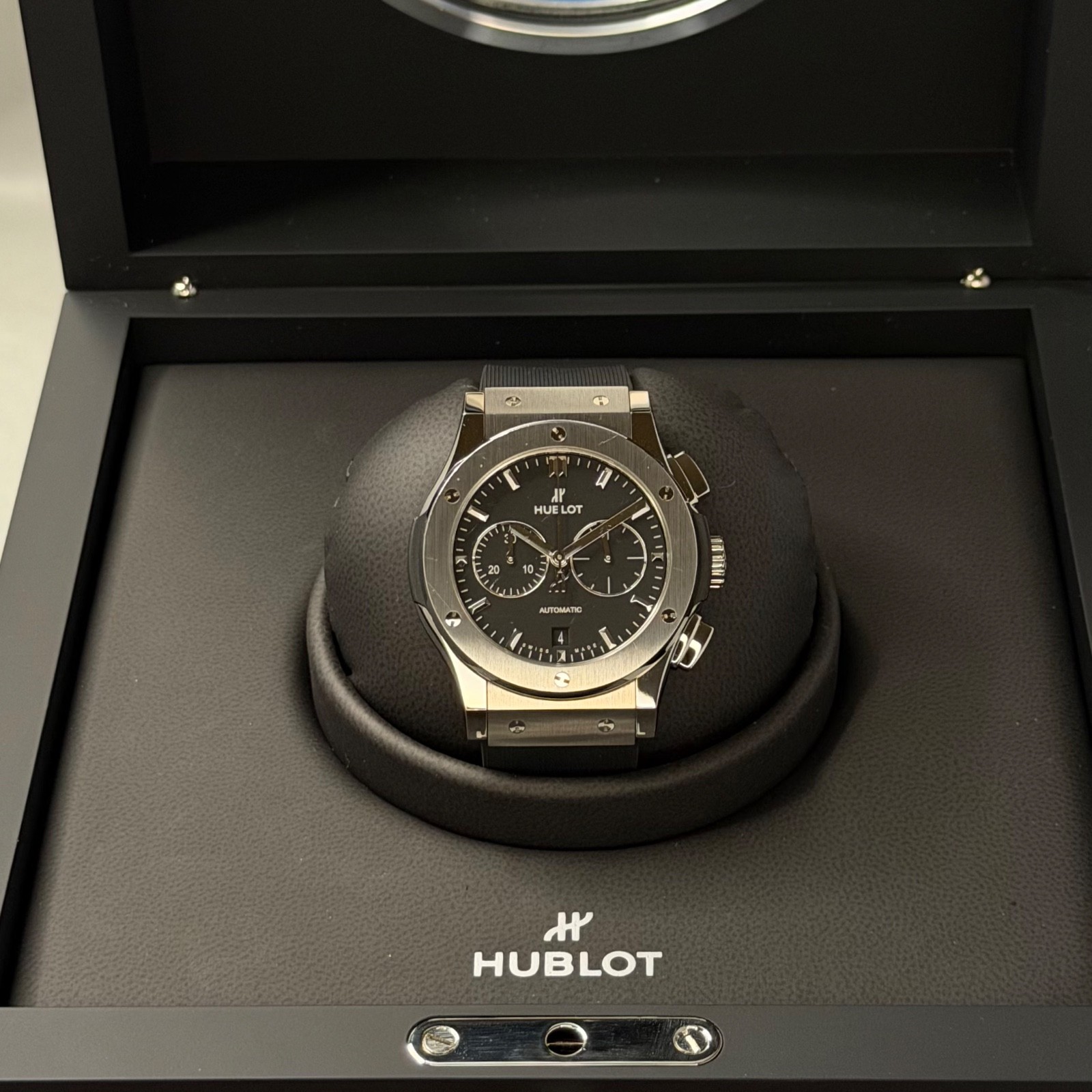 Hublot Classic Fusion Chronograph Titanium 541.NX.1171.RX Full Set Warranty