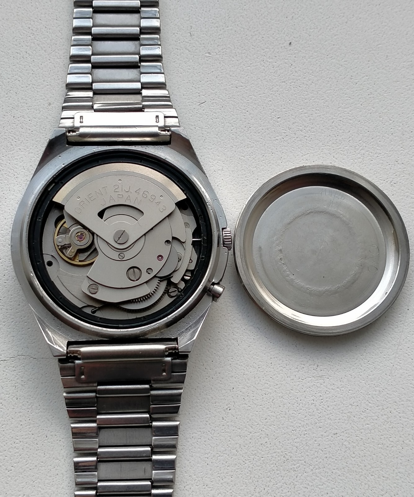 Orient 3 Star Automatic Model OS469COO8C Vintage Original Japan Watch 1990s