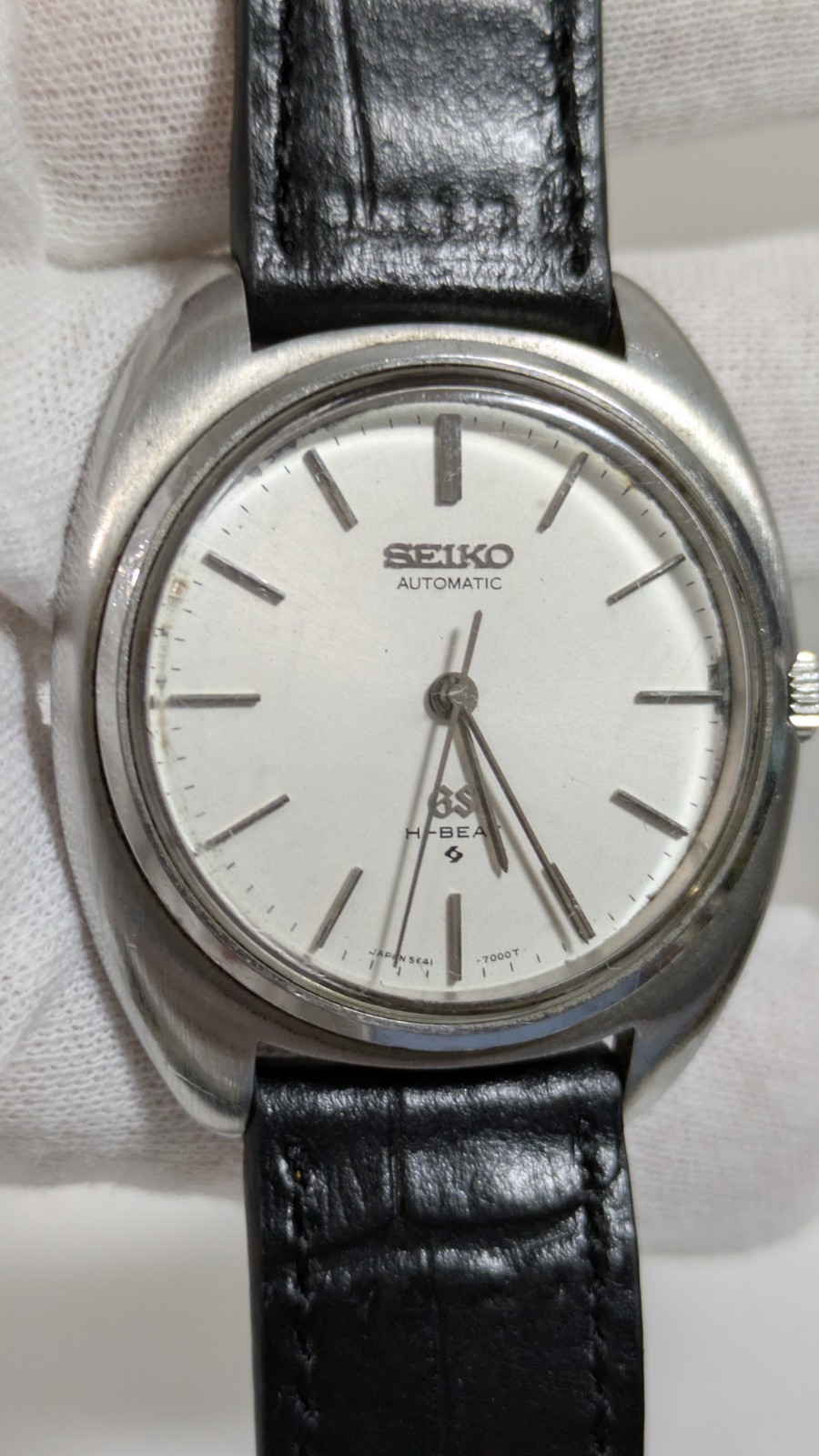 Grand Seiko 5641-7000 56GS Hi-Beat Automatic Silver Dial Vintage Men’s Watch JP