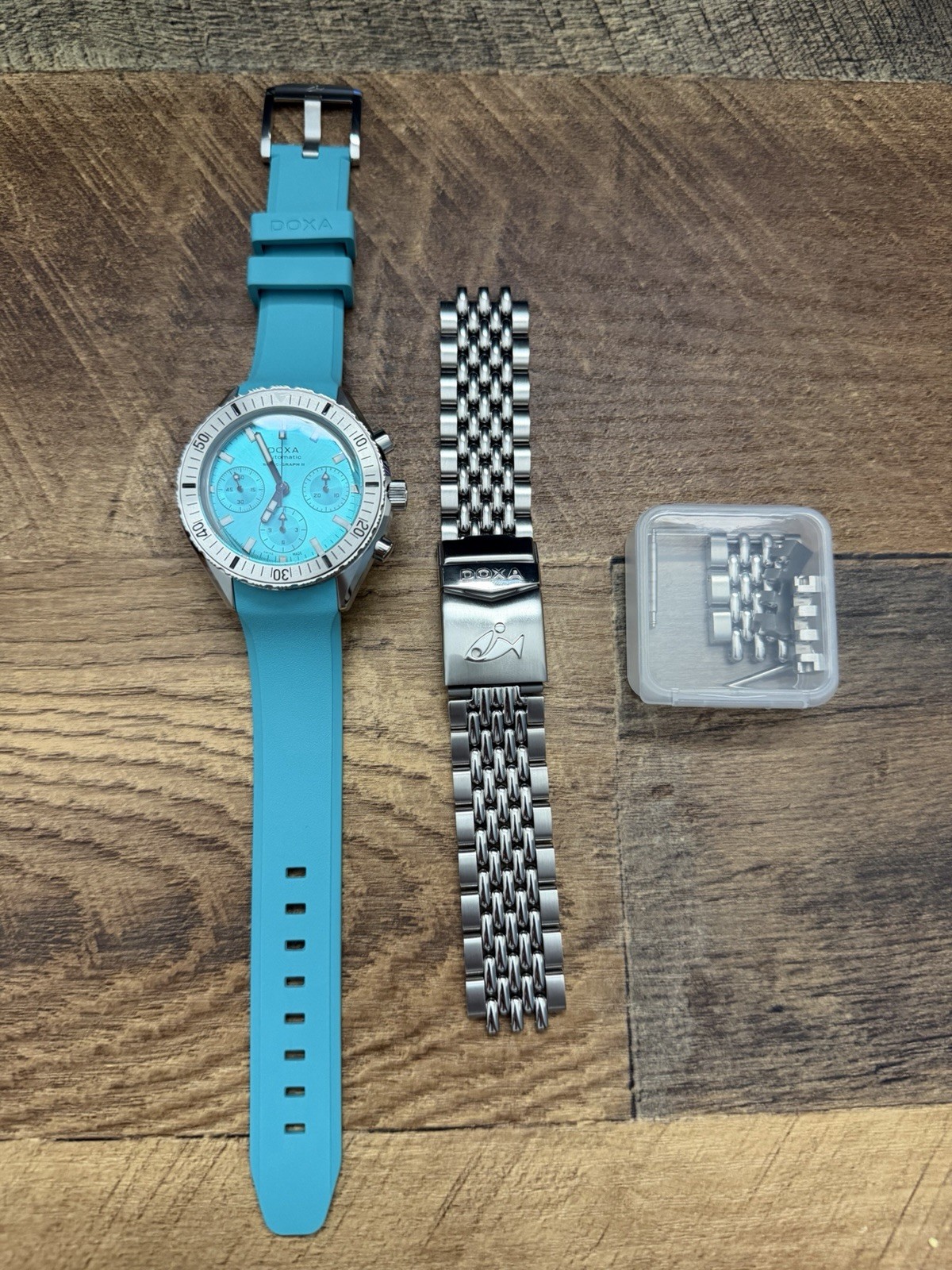 Doxa | Sub 200 C-Graph II | 797.10.241.25 | Aquamarine | Automatic Watch