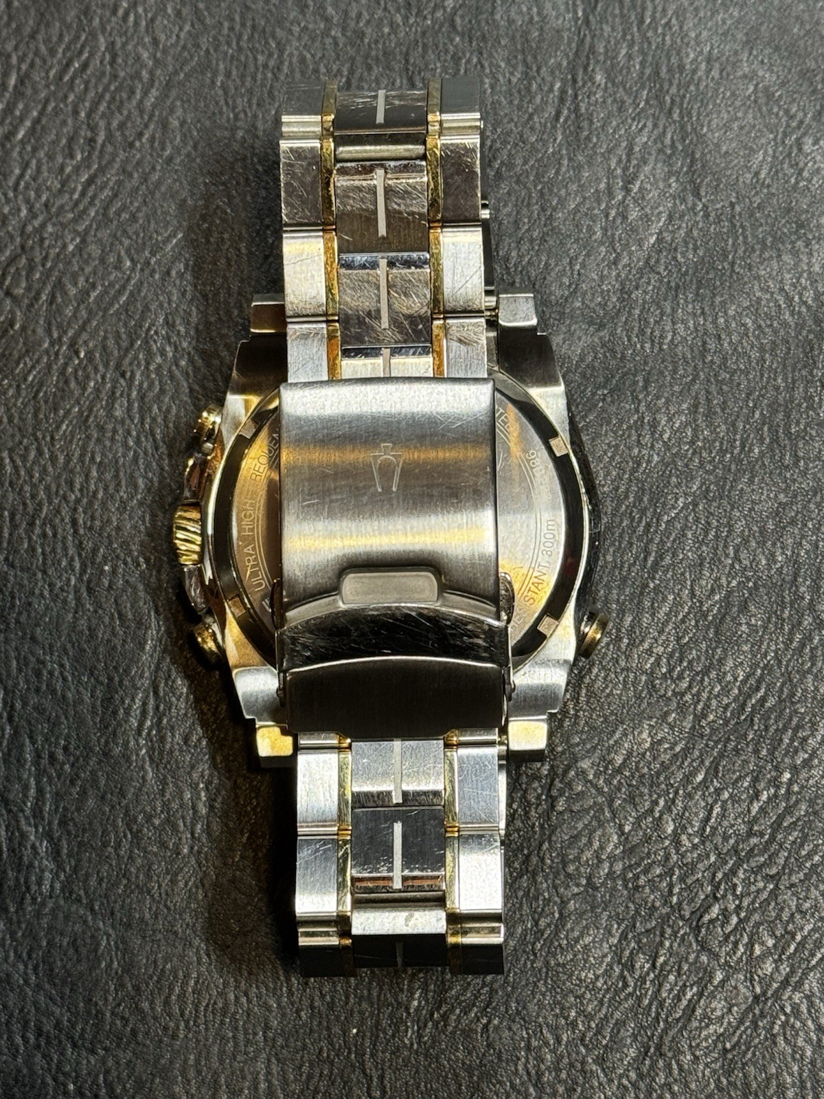 Bulova Precisionist Chronograph Men’s Black Watch – 98B228~