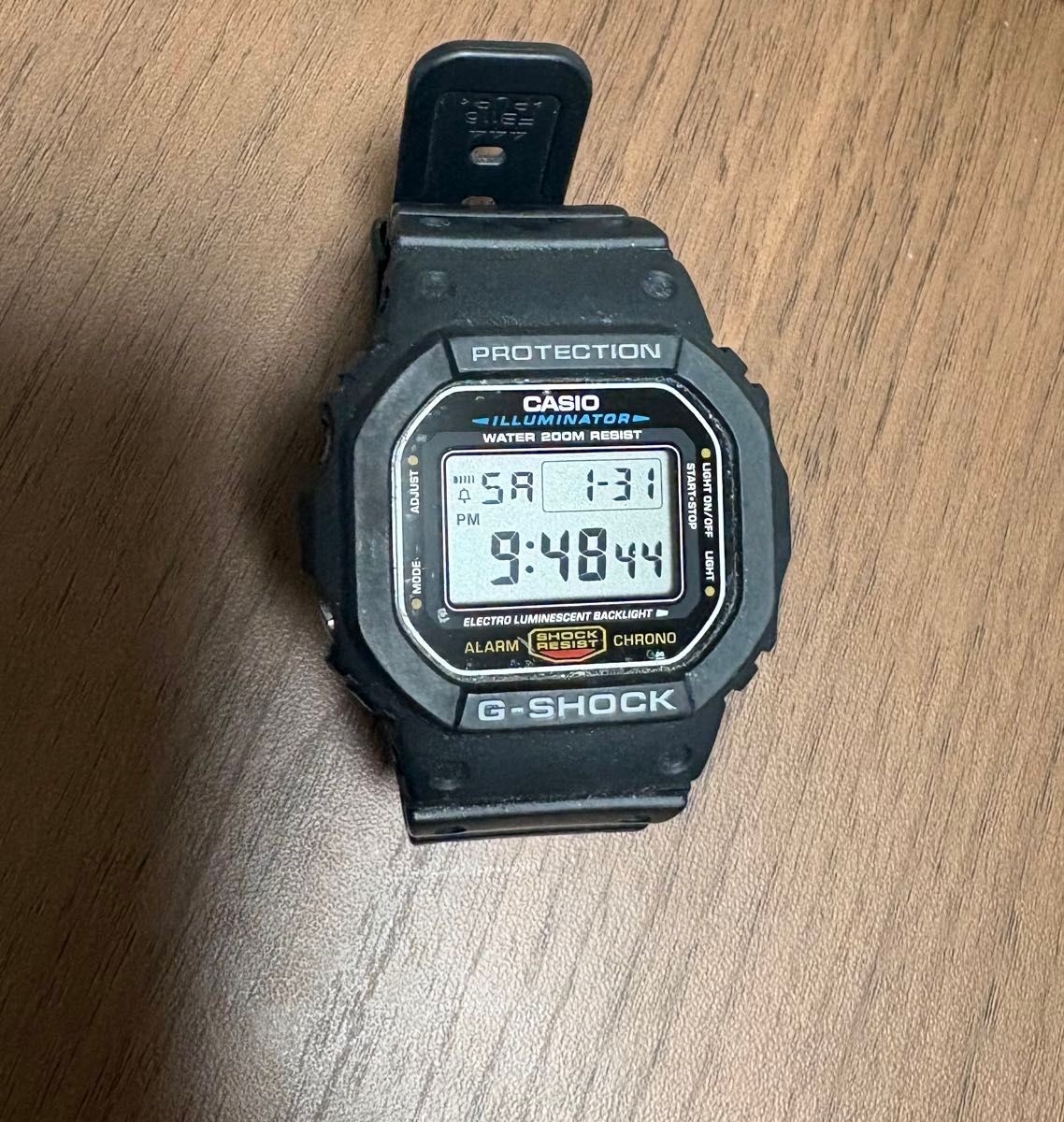 CASIO G SHOCK DW 5600E 1V Black Working Condition Watch
