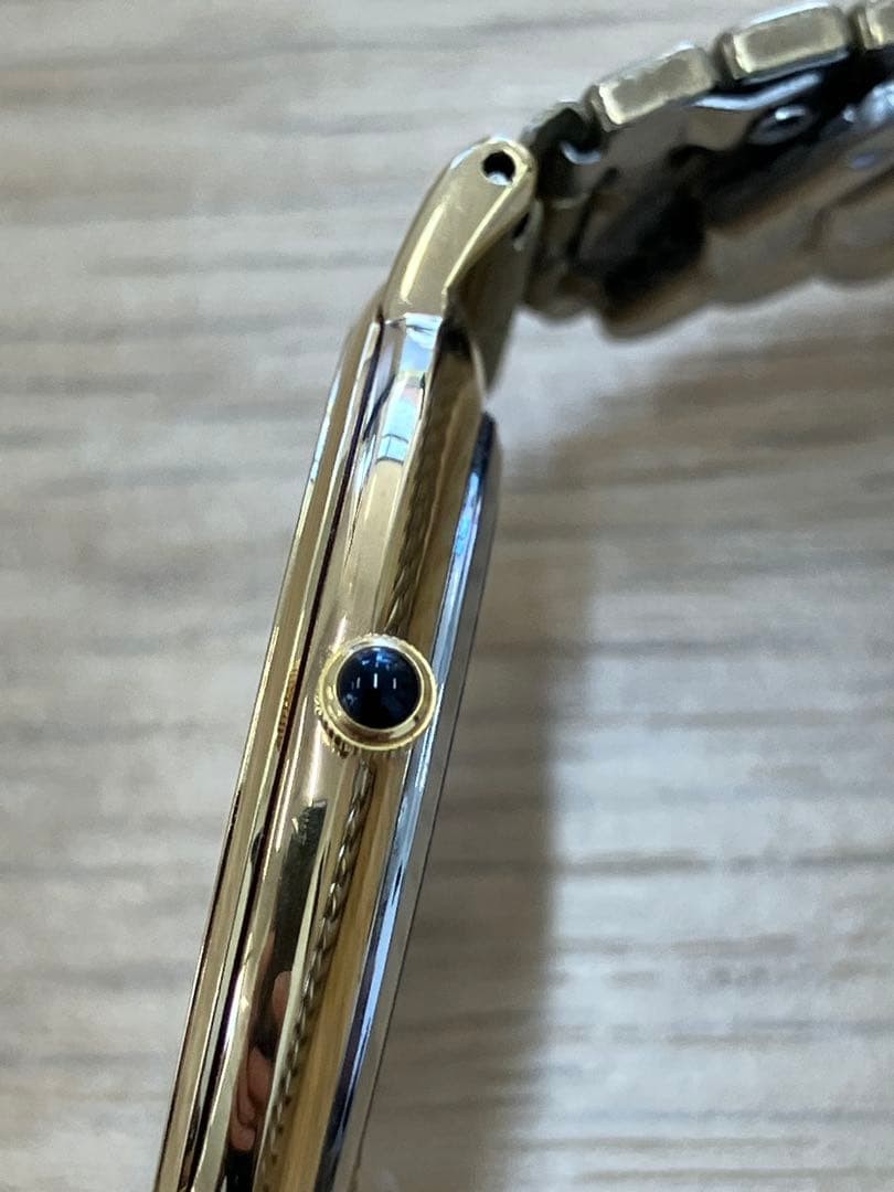 CITIZEN EXCEED Quartz Watch, Gold, 3 Hands, Non-functional 【USED】