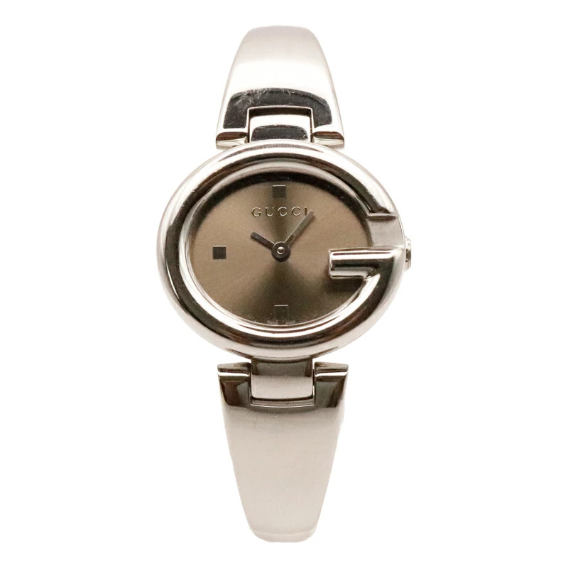 Used GUCCI Shima YA134503 Quartz Ladies Watch Swiss Made with Box Manual and Lin