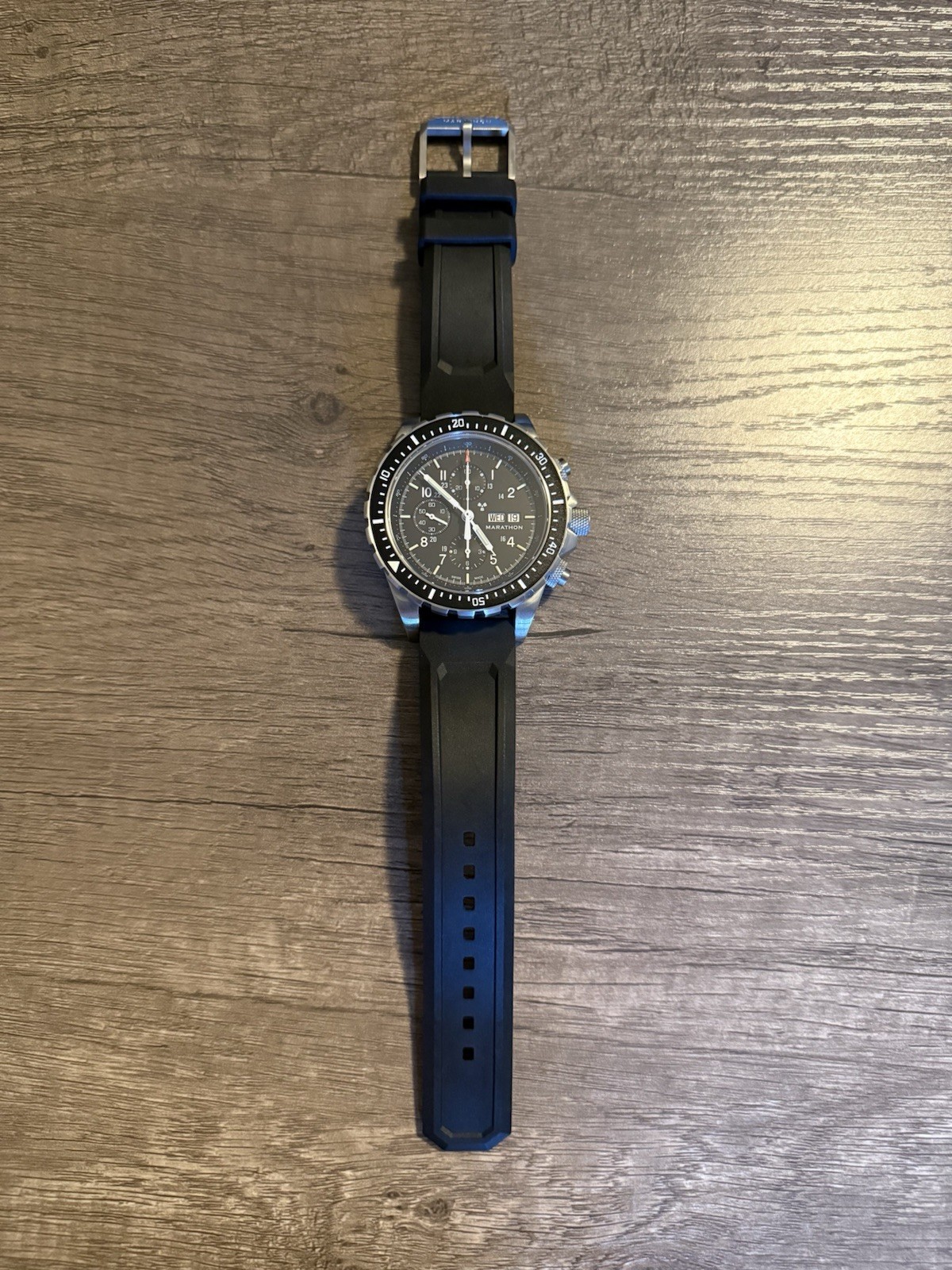 Marathon Chronograph Pilot 41mm Auto 25J 30 ATM Day/Date Box Manual