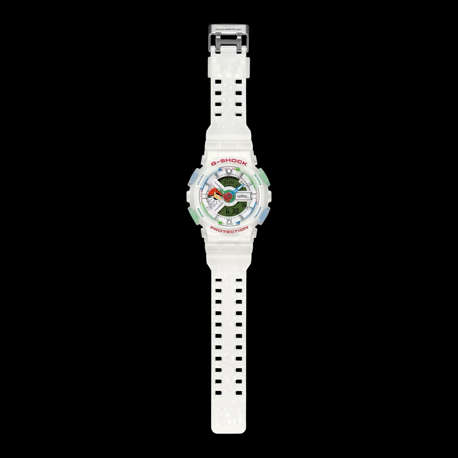 CASIO Pokémon x G-SHOCK GA-110PKM-7AJR Pokémon Collaboration