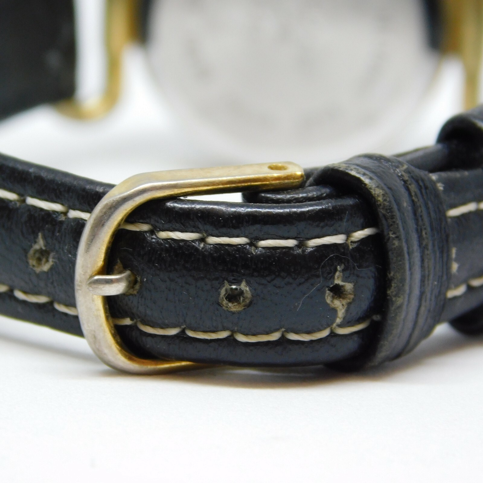 L.A.Express LAX485 Genuine Leather Quartz Analog Women’s Watch New Battery
