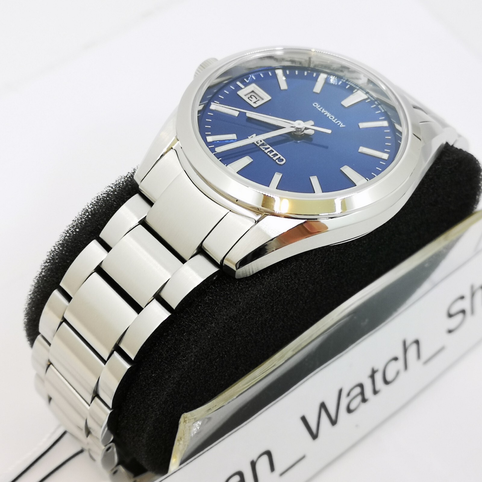 CITIZEN NB1050-59L Blue Mechanical Auto Sapphire Glass Men’s Watch New in Box