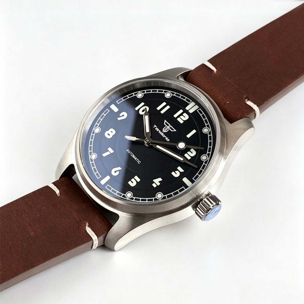 Tandorio 39mm Automatic Men Watch For Miyota 8215 Sapphire Glass Luminous Watch