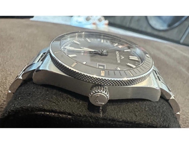 NORQAIN Adventure Sport 42mm Automatic Gray Dial Steel Bracelet 100m Date