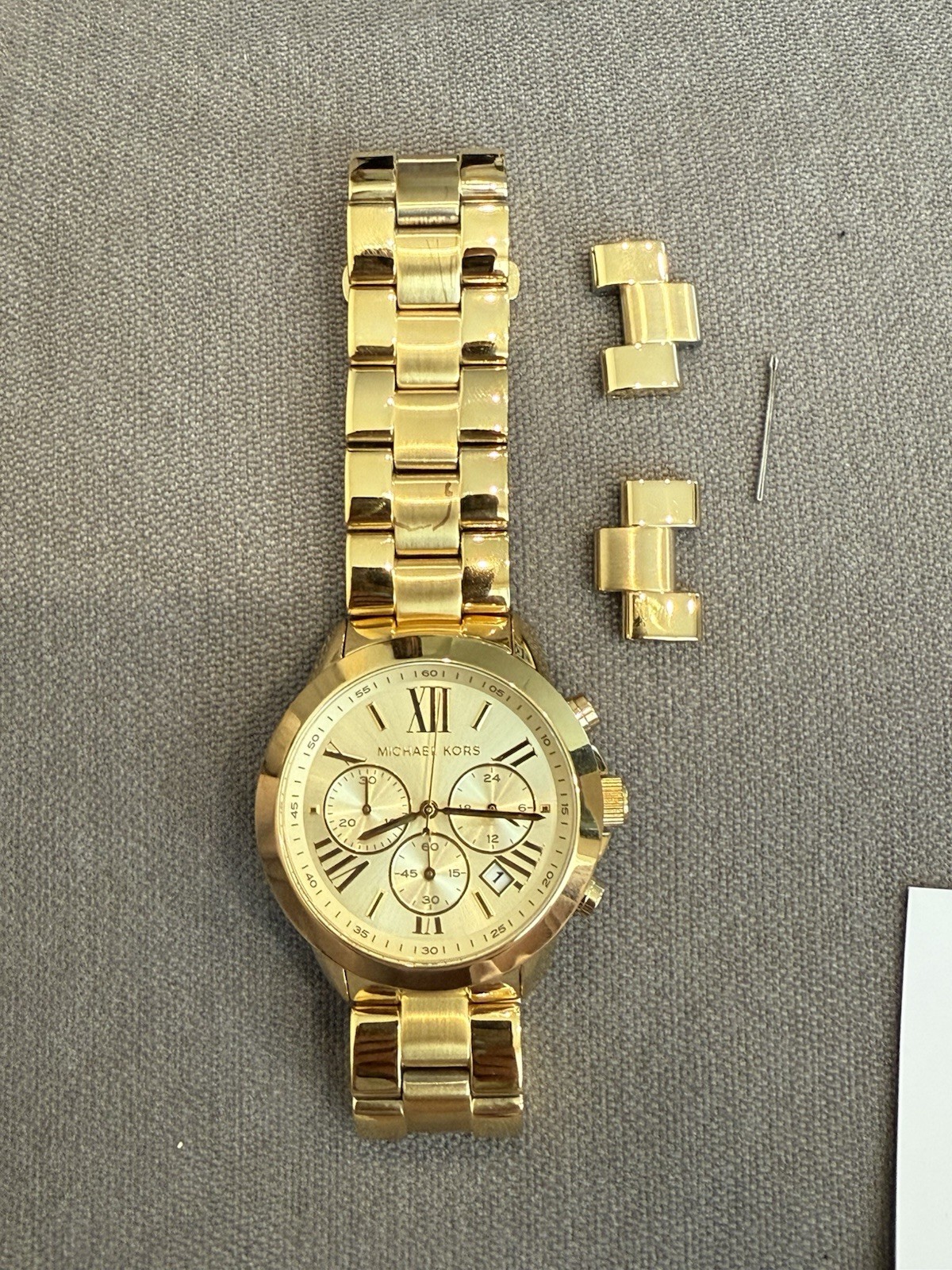 Women’s Michael Kors Gold-Tone Wrist Watch w/ Box