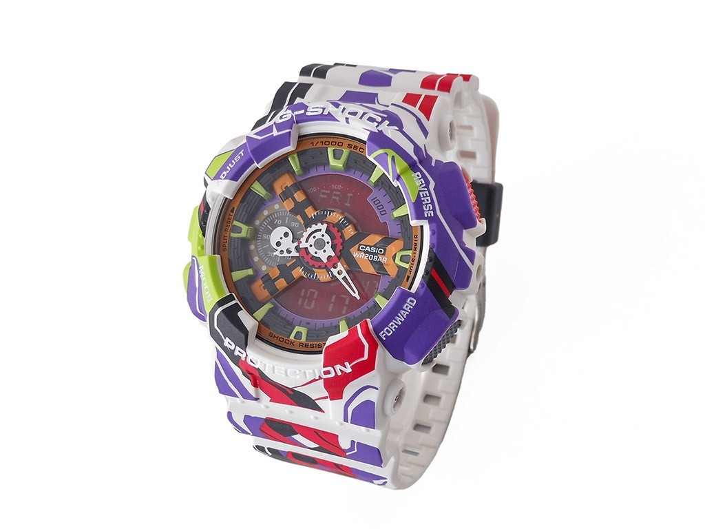 Casio G-SHOCK x Evangelion 30th Anniversary GA-110EVA30 Limited Edition Watch JP