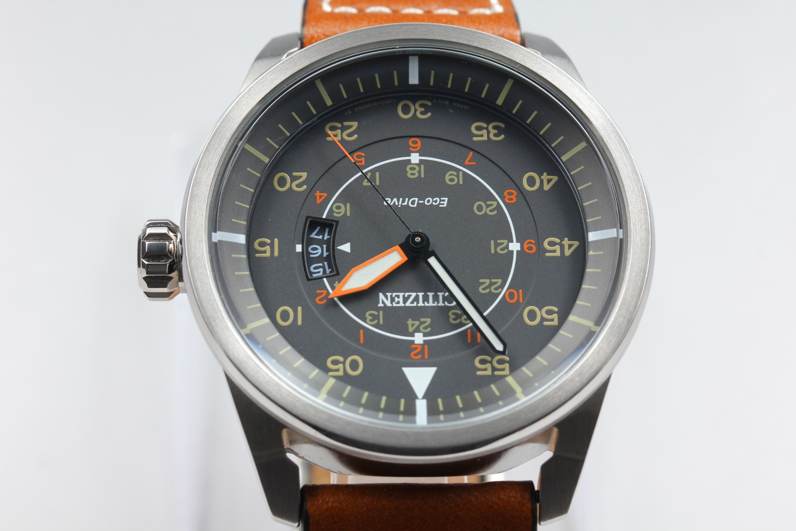 [MINT] CITIZEN ECO-DRIVE J810-S090822 MILITARY FIELD PILOT 24-HOUR MEN’S WATCH