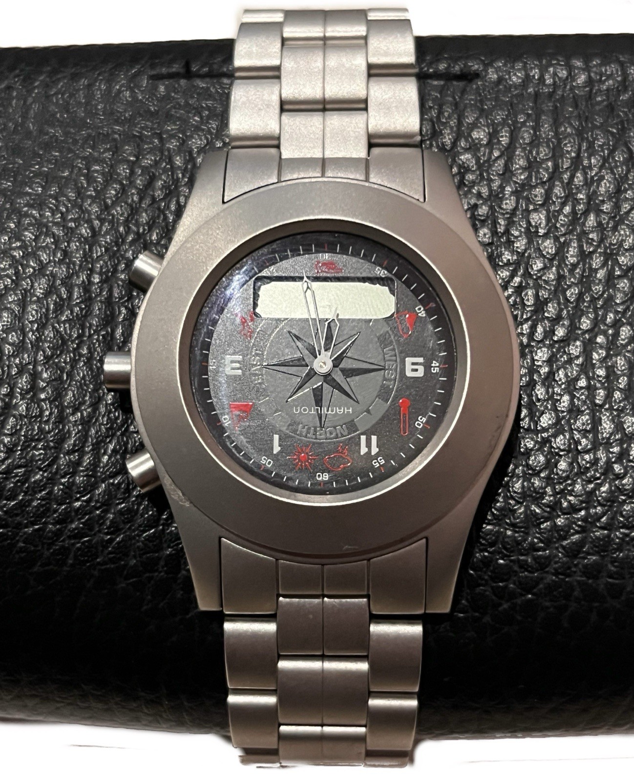 New Hamilton Khaki Field Multi-Touch Model H91514133 42mm Black Dial