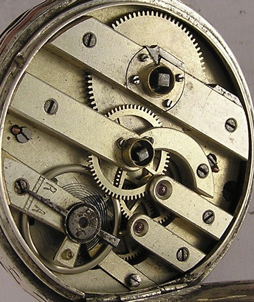 AMAZING Silver Fully Serviced Cylinder 150 Years Old French Wrist Watch MINT