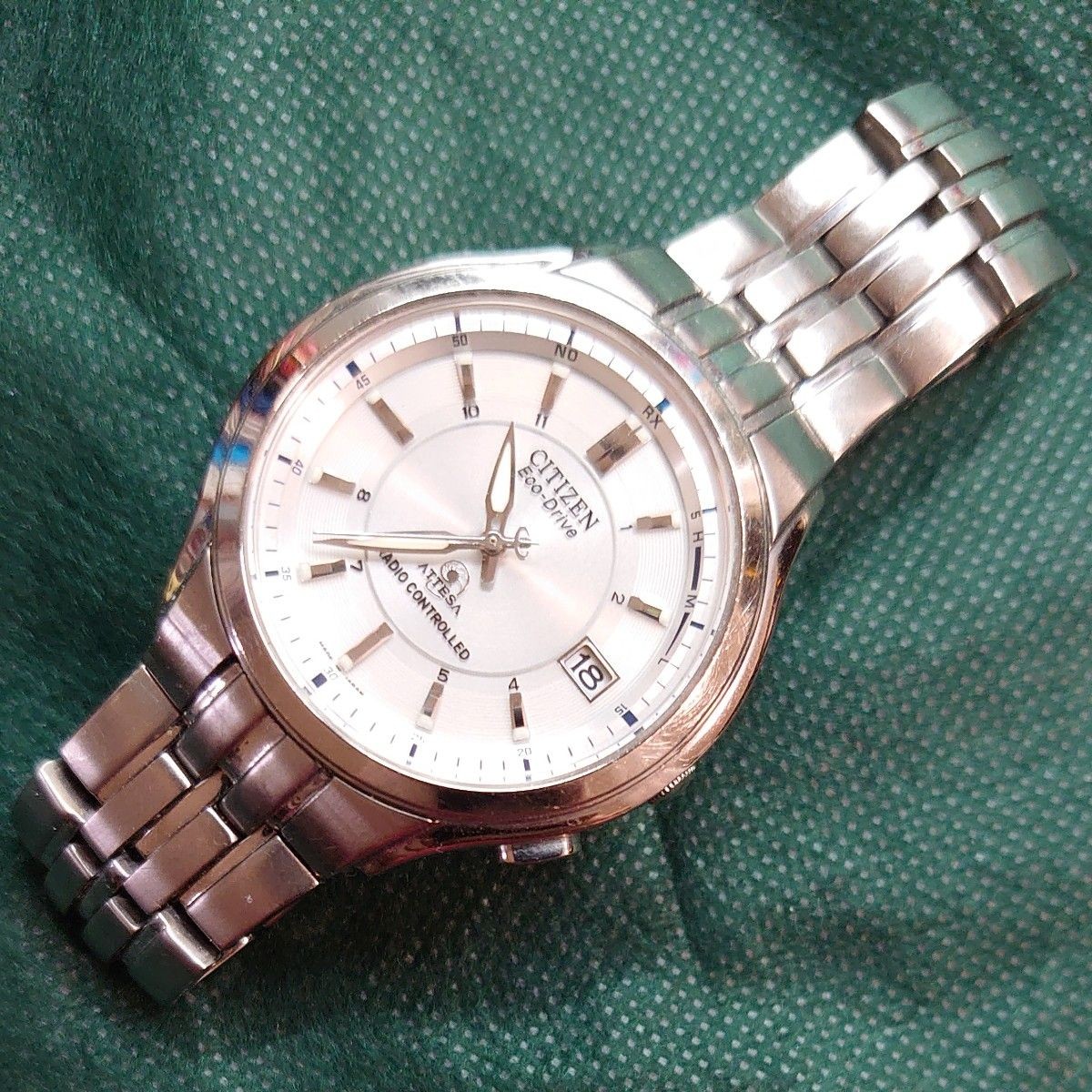 Citizen Attesa Solar-Powered Titanium Silver