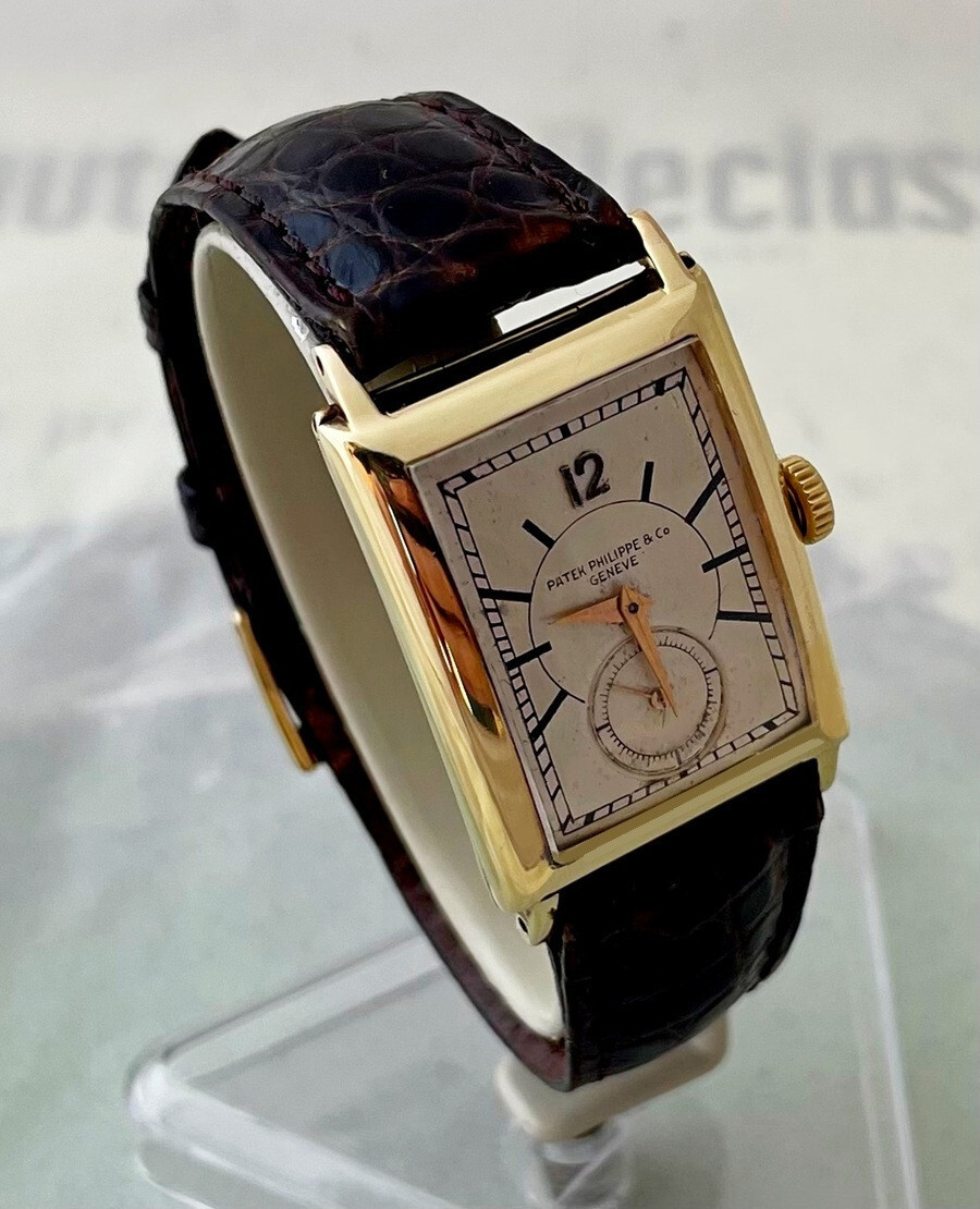 PATEK PHILIPPE ANCIENT 30S GONDOLO SOLID YELLOW GOLD – 1 YEAR WARRANTY