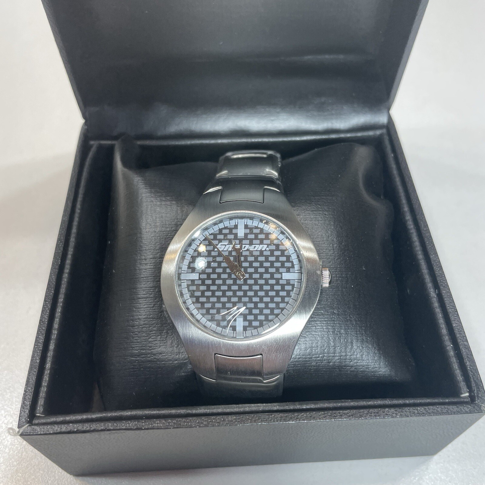 Snap-on Tools Wrist Watch Stainless Steel Band 2008 Special Edition w/ Box Tags